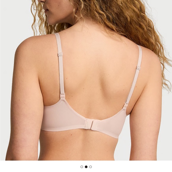 PINK Victoria's Secret Light Blush Mesh Underwire Bra - Picture 3 of 3